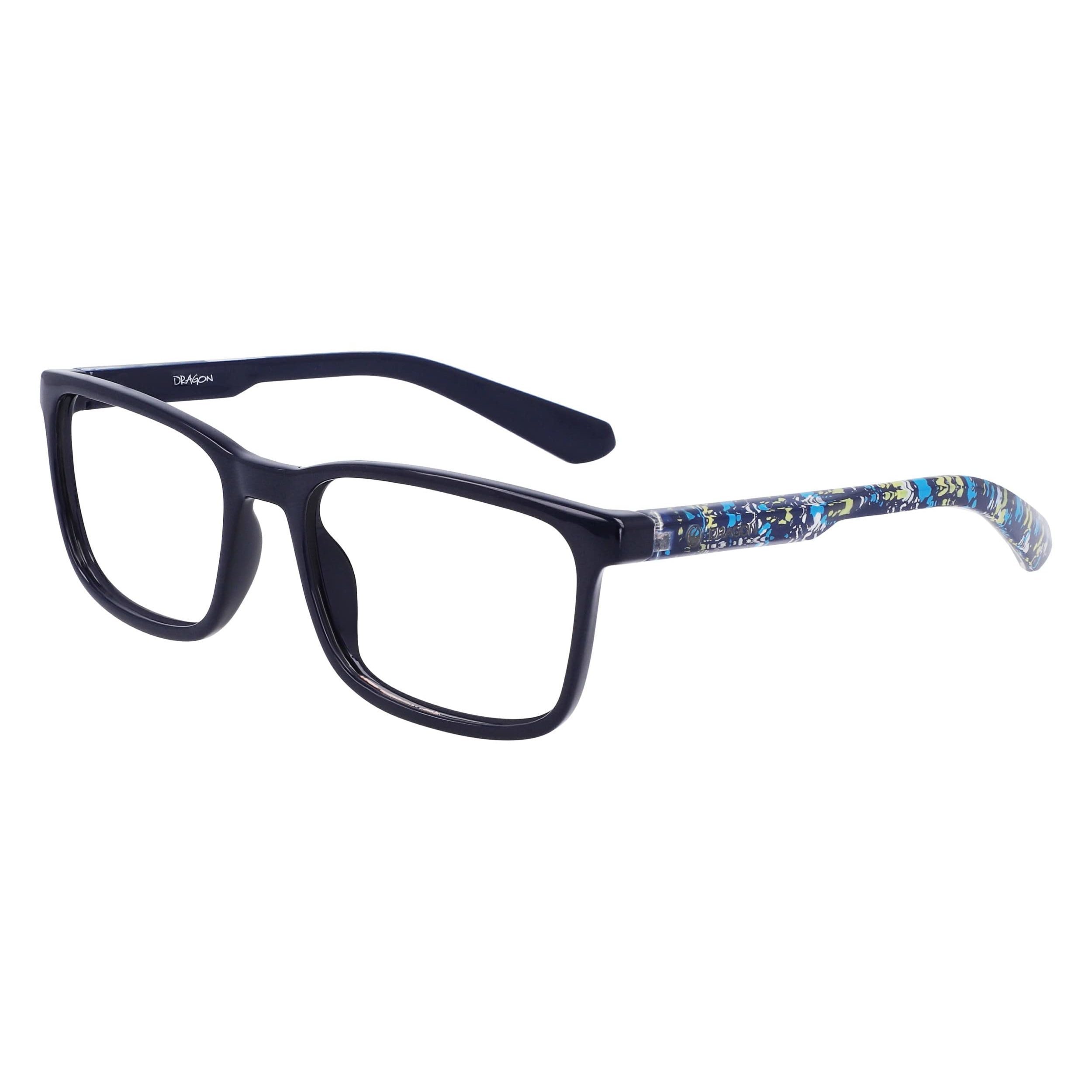 New Dragon Dr 2037 434 Blue Bryan Iguchi Eyeglasses 56/18/140